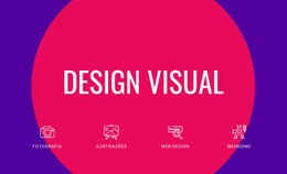 Maquete De Site Gratuita Para Design Visual