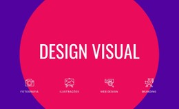 Layout CSS Gratuito Para Design Visual