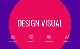 Design Visual - Modelo Web HTML