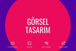 Görsel Tasarım Için Ücretsiz CSS Düzeni