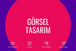 Görsel Tasarım Için Web Sitesi Düzeni