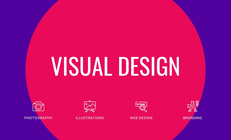 Visual design  Website Builder Templates