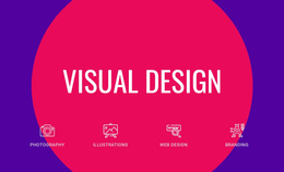 Website Layout For Visual Design