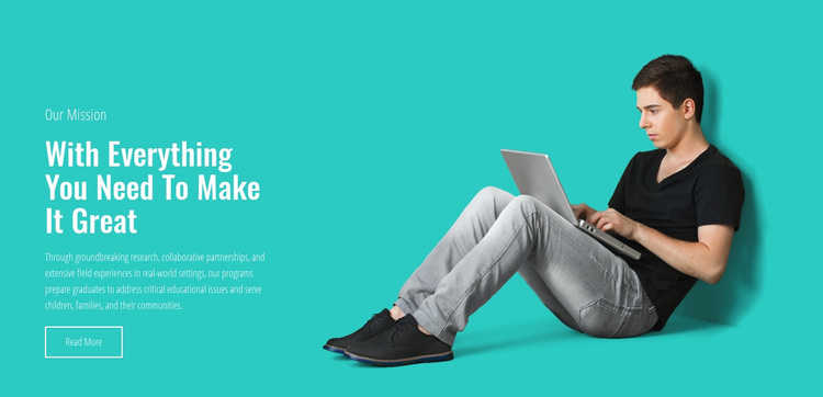 IT online learning Landing Page
