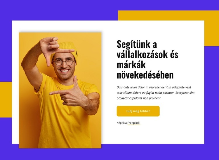 Tudjuk, hogyan teremtsünk forradalmi élményeket Weboldal sablon