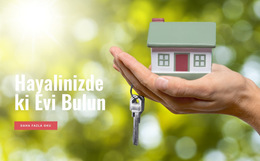 Ev Aramak Için Mahalle - Hazır Web Sitesi Teması