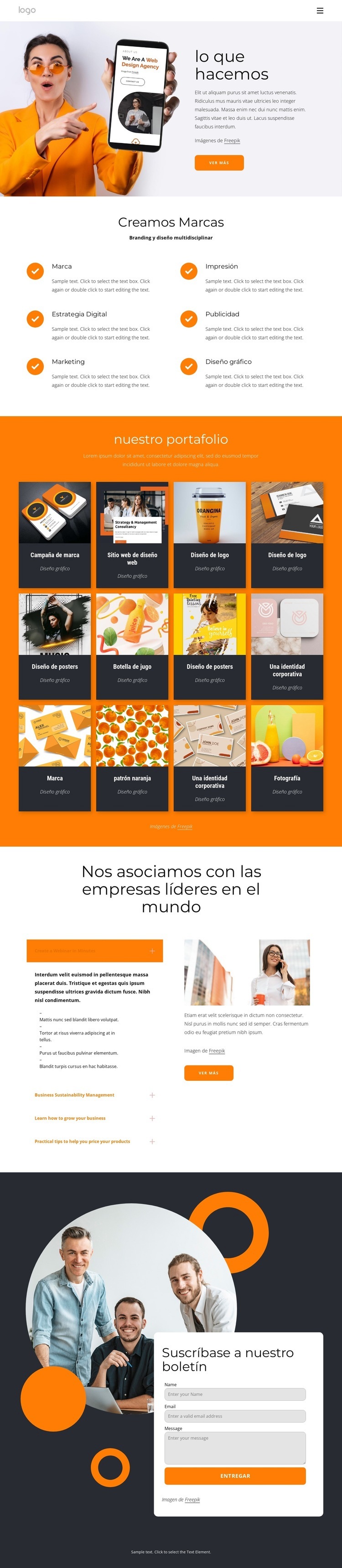 Hemos diseñado cientos de sitios web Diseño de páginas web