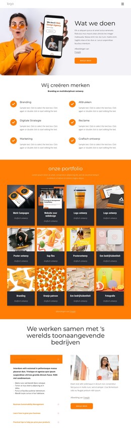 Portfolio Pagina