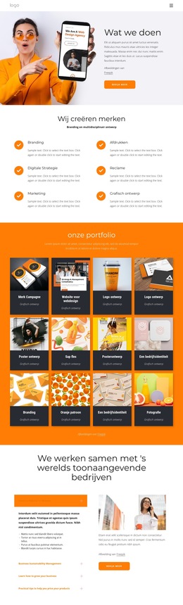 Portfolio Pagina