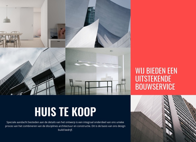 Geniet van een kwaliteitsvol leven Html Website Builder