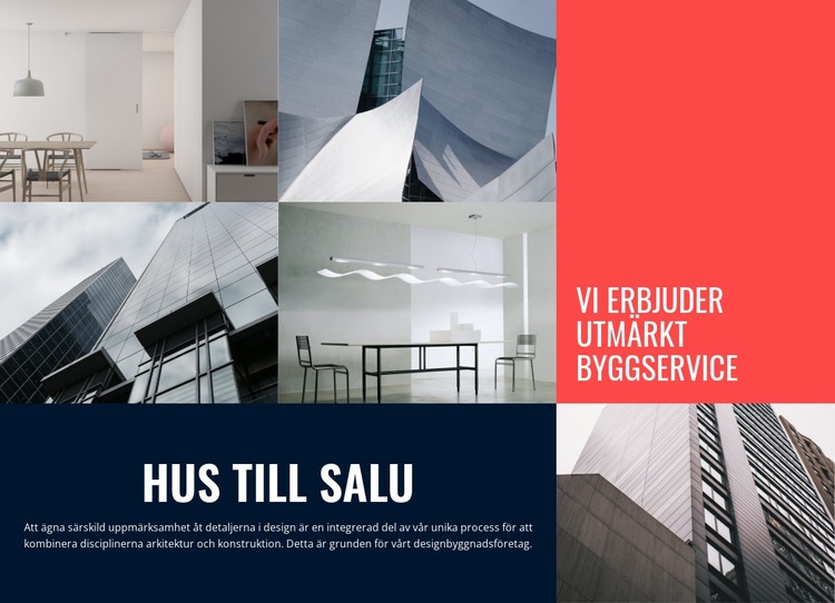 Njut av livskvalitet CSS -mall