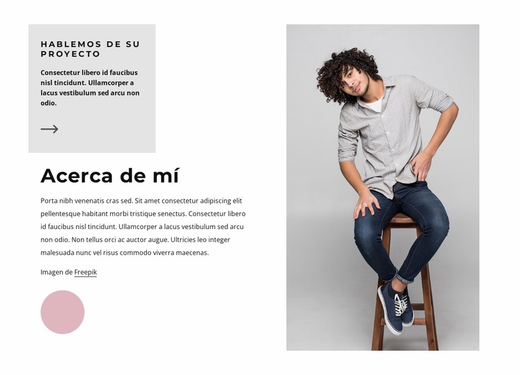 Tendencias de moda para hombres Plantilla Joomla