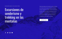 Impresionante Tema De WordPress Para Excursiones A Las Montañas