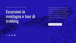 Escursioni In Montagna Download Gratuito Del Modello CSS