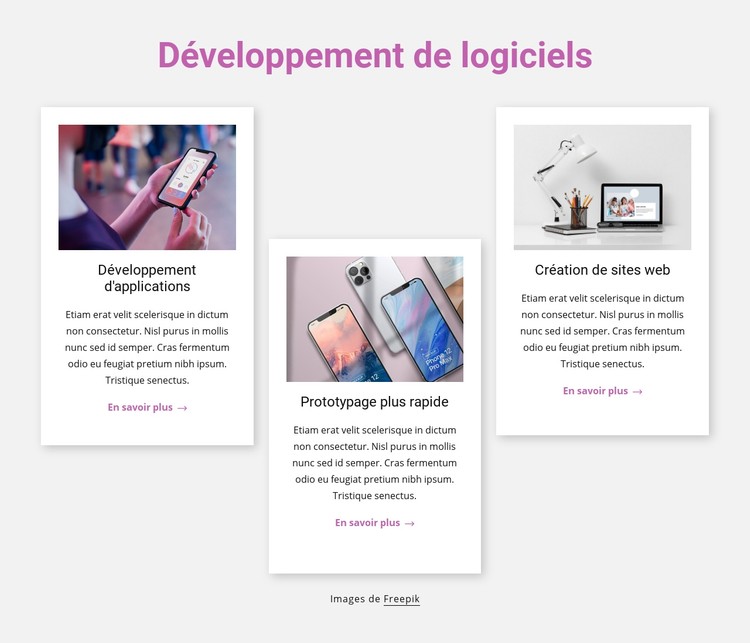 Ingénierie de développement logiciel Modèle CSS