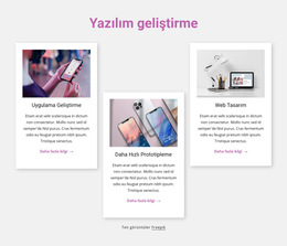 Yazılım Geliştirme Mühendisliği - Profesyonel Web Sitesi Şablonu