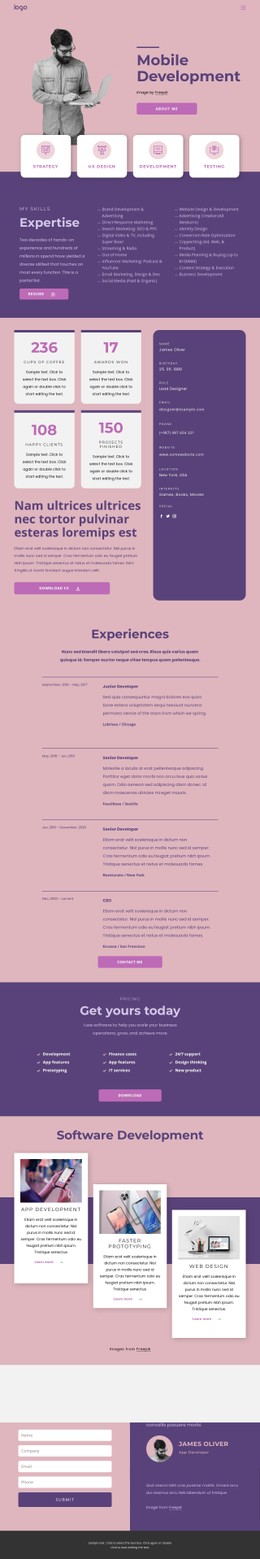 510 Technology CSS Templates | Nicepage