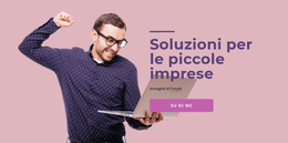 Soluzioni Software Per Le Piccole Imprese - Modello Di Pagina HTML