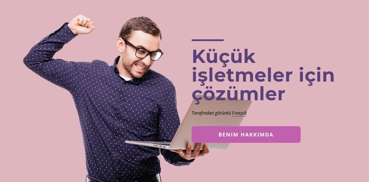 Küçük işletmeler için yazılım çözümleri HTML5 Şablonu