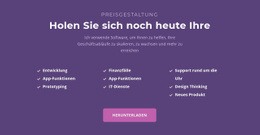 Liste Mit Überschrift Website-Design