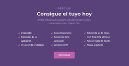 Lista Con Título Diseño De Sitios Web