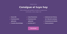 Lista Con Título Plantilla HTML CSS Sencilla