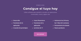 Lista Con Título - Hermosa Plantilla HTML5