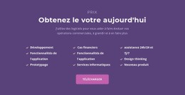 Liste Avec Titre - Créateur De Sites Web Ultime