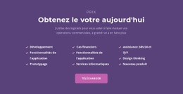 Liste Avec Titre - Superbe Modèle HTML5