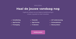 WordPress-Site Voor Lijst Met Kop