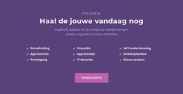 Aanpasbare Professionele Tools Voor Lijst Met Kop