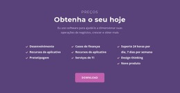 Lista Com Título Design Do Site