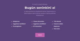 Başlıklı Liste - Güzel HTML5 Şablonu