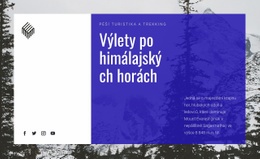 Výlety Po Himálajských Horách – Snadný Design Webových Stránek