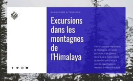 Excursions Dans Les Montagnes De L'Himalaya