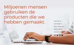 Software Ontwikkeling - Beste HTML-Sjabloon