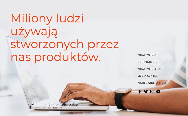 Rozwój oprogramowania Projekt strony internetowej