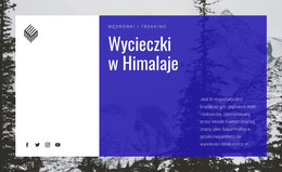 Darmowy HTML Dla Wycieczki W Himalaje