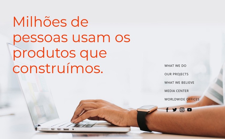 Desenvolvimento de software Tema WordPress