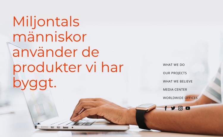 Mjukvaruutveckling WordPress -tema