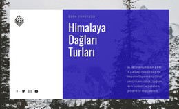 Himalaya Dağları Turları - Güzel Şablonlar Oluşturun
