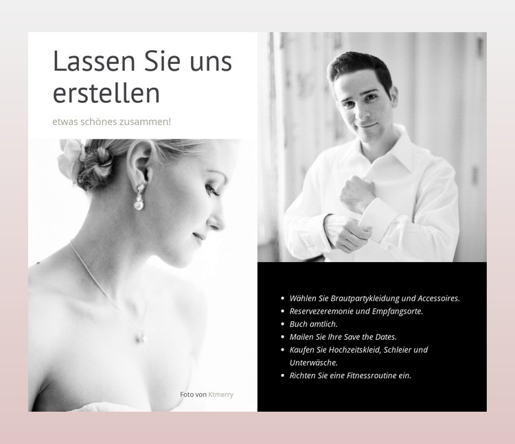 Erleichtern Sie die Planung Landing Page