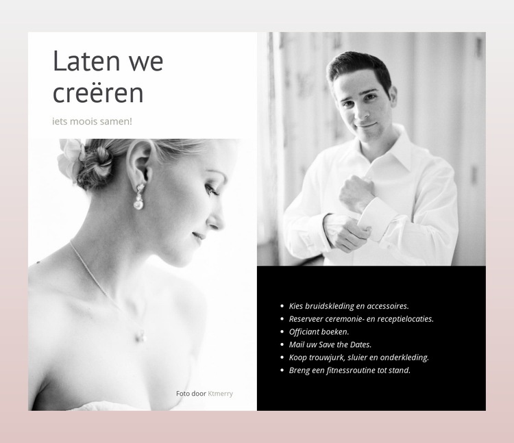 Maak de planning eenvoudiger Website Builder-sjablonen