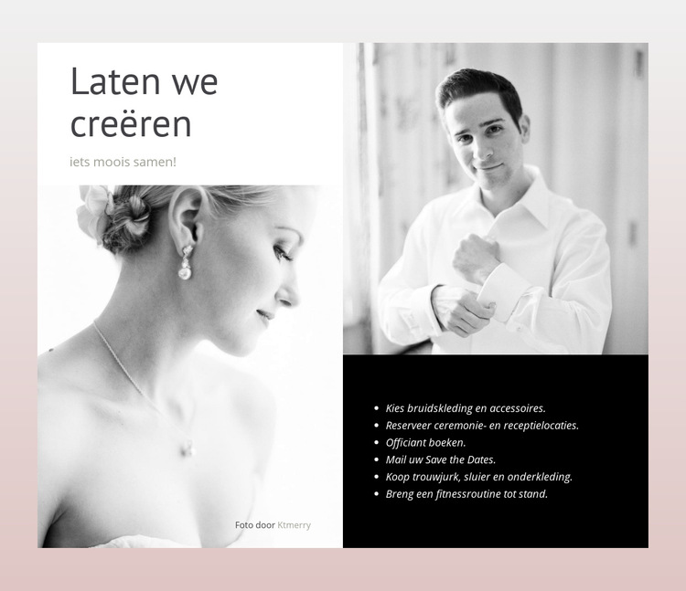 Maak de planning eenvoudiger Website sjabloon