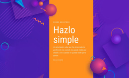 Hazlo Simple - Tema Moderno De WordPress