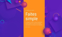 Faites Simple - Inspiration Pour La Conception De Sites Web