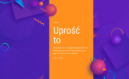 Uprość To - Darmowe Szablony Motywów HTML5