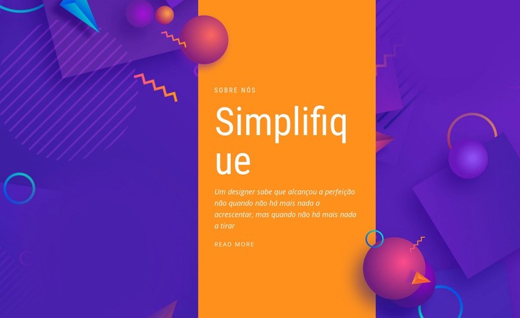 Simplifique Construtor de sites HTML