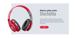 Nový Motiv Pro Stereo Sluchátka