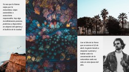 Descansar En La Naturaleza Plantilla De Sitio Web CSS